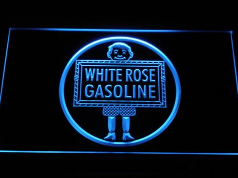 White Rose Gasoline - En-Ar-Co Boy LED Neon Sign